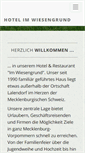 Mobile Screenshot of imwiesengrund.com